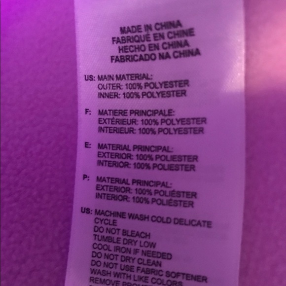 Adidas Purple 1/4 Zip Pullover Small - Picture 2 of 8